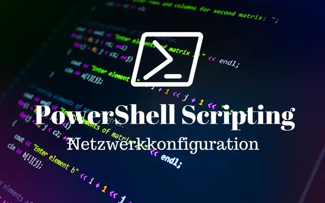 Video thumbnail for How To - Windows PowerShell Netzwerkkonfiguration
