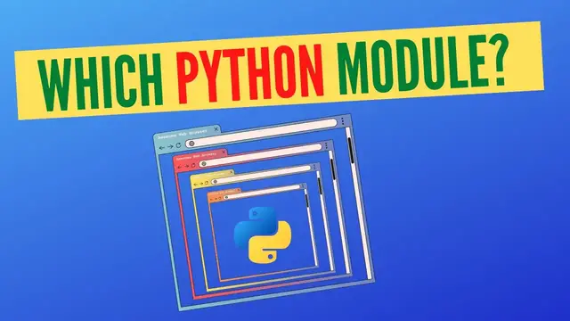 Video thumbnail for Can You Do This to Open a Web Browser with Python?