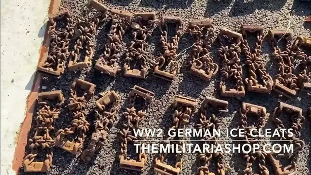 Video thumbnail for WW2 German Panzer Ice Cleats