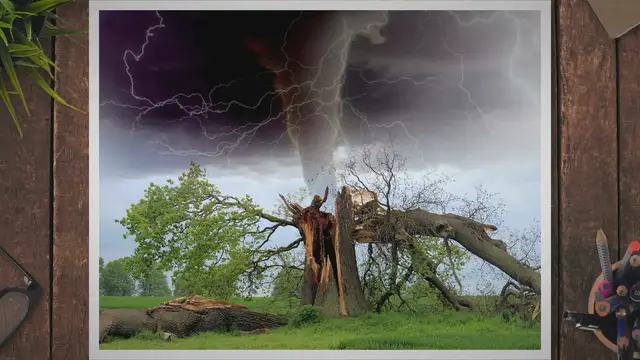 Video thumbnail for Qué es un tornado: columna de aire de la nube al suelo