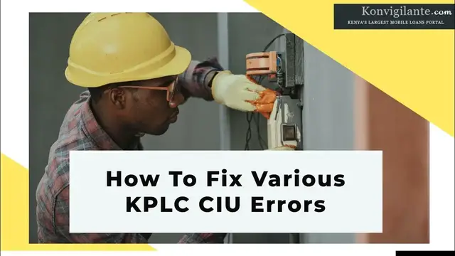 Video thumbnail for How To Fix KPLC Prepaid Meter Errors