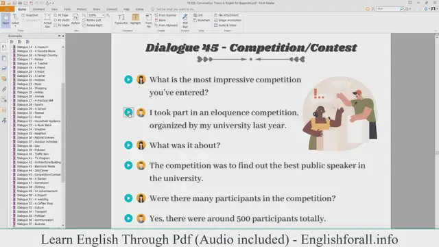 Video thumbnail for English Conversation About Competition