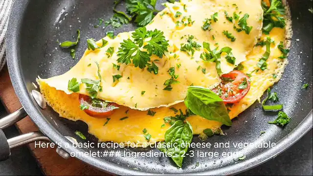 Video thumbnail for omelet recipe