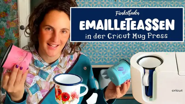 Video thumbnail for Sublimation Emailletasse mit Cricut Mug Press - Tipps und Hinweise @SnaplyNaehkram