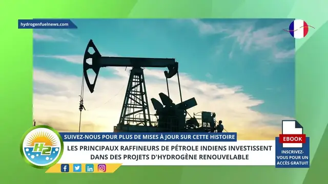 Video thumbnail for [French] Leading Indian oil refiners invest in renewable hydrogen projects