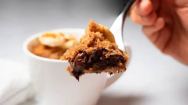 Video thumbnail for 1 Minute Chocolate Banana Mug Cake in Microwave | Soft and Moist Banana Cake