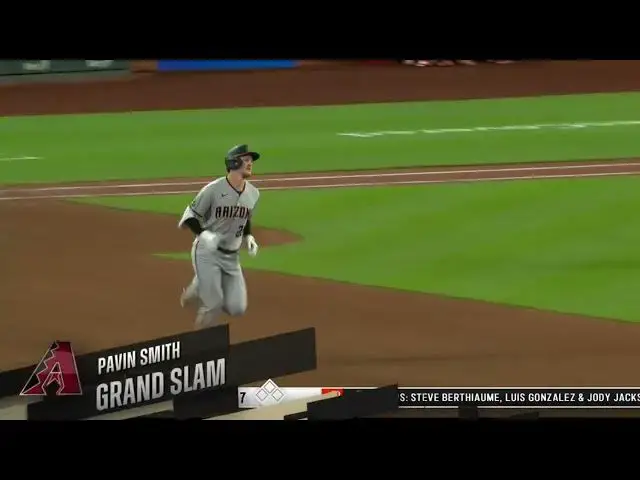 'Video thumbnail for Pavin Smith CRUSHES a GRAND-SLAM! | 1st HR of 2023! | Arizona Diamondbacks | 4/17/2023'