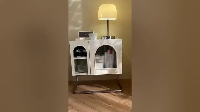 Video thumbnail for Bedside Table Nightstand | Bedroom Furniture #shorts