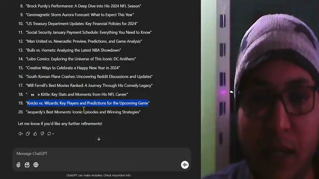 Video thumbnail for Knicks vs. Wizards Key Players and Predictions for the Upcoming Game