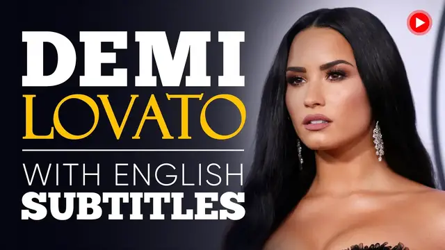 Video thumbnail for ENGLISH SPEECH | DEMI LOVATO: Mental Health (English Subtitles)