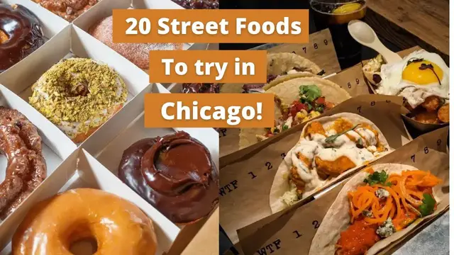 Video thumbnail for 20 Chicago Street Foods | Churros, Cinnamon Rolls, and more