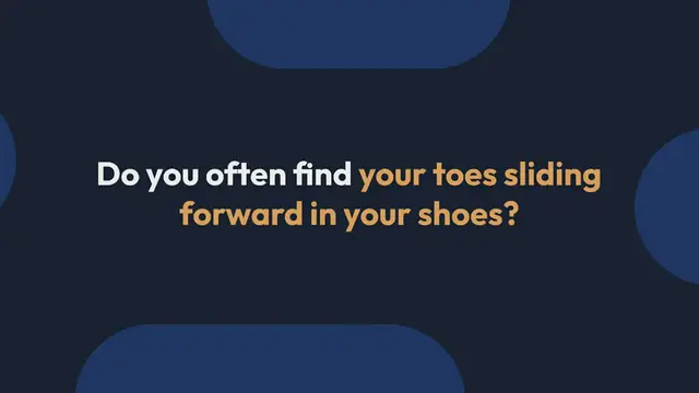 Video thumbnail for How to Stop Feet Sliding Forward In Shoes?