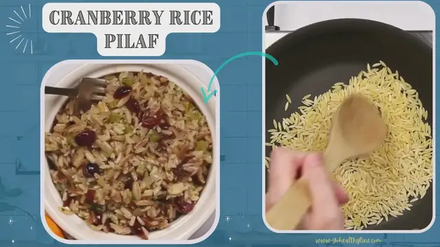 Video thumbnail for Cranberry Rice Pilaf