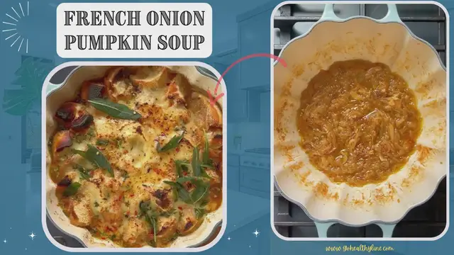 Video thumbnail for French Onion Pumpkin Soup