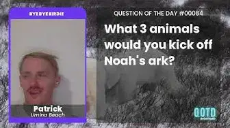 Video thumbnail for Patrick wants cats, spiders, and snakes gone. Scary, violent creatures!