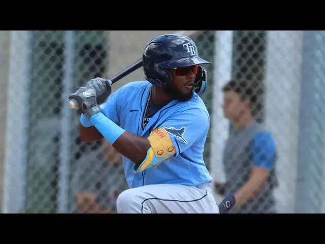 'Video thumbnail for Junior Caminero 2023 Minor League Highlights! | Tampa Bay Rays Prospect | (98 Games)'