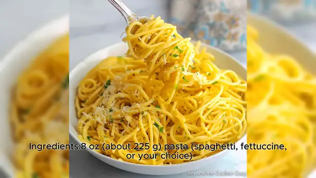 Video thumbnail for Creamy Garlic Butter Pasta Perfection