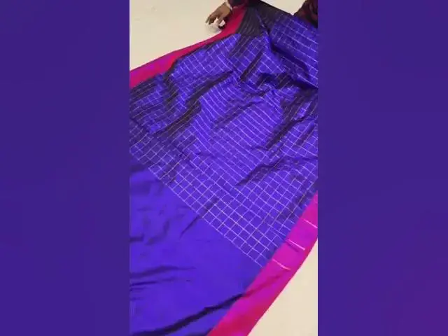 Video thumbnail for Single munia designer pallu pure silk paithani sarees #paithani #saree #indianattire #purehandlooms