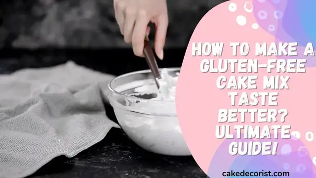 Video thumbnail for How To Make A Gluten Free Cake Mix Taste Better Ultimate Guide!