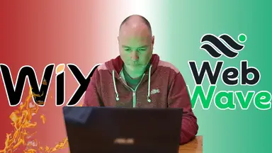 'Video thumbnail for Don't bother with Wix - use THIS instead'