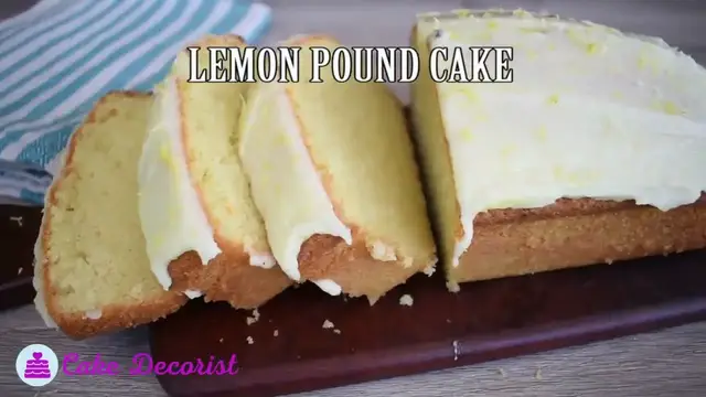 Video thumbnail for Lemon Pound Cake With Cake Mix And Sour Cream