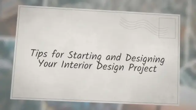 'Video thumbnail for Coffee Home Decor • Tips For Starting & Designing Your Interior Design Project'