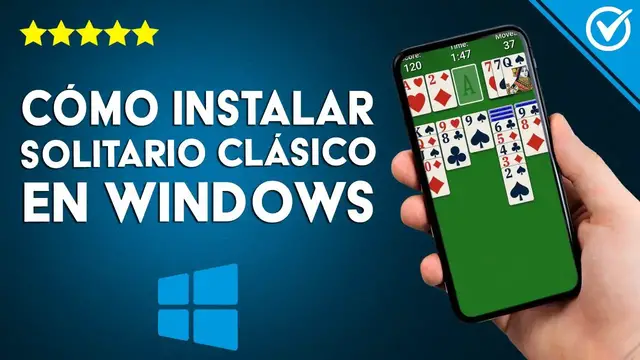 Video thumbnail for ¿Cómo instalar el Solitario clásico y Spider para mi computadora WINDOWS en español?