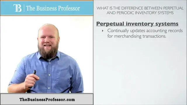 Video thumbnail for Perpetual vs Periodic Inventory System - Financial Accountin