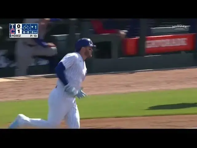 'Video thumbnail for Ian Happ KNOCKS a RBI Groundout, Scoring Dansby Swanson! | Chicago Cubs | 4/8/2023'
