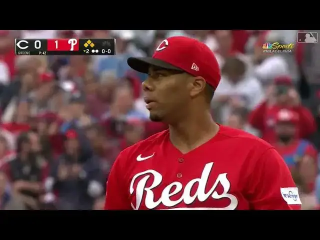 'Video thumbnail for Brandon Marsh's Bases-Load Walk, Scores Nick Castellanos! | Philadelphia Phillies | 4/7/2023'