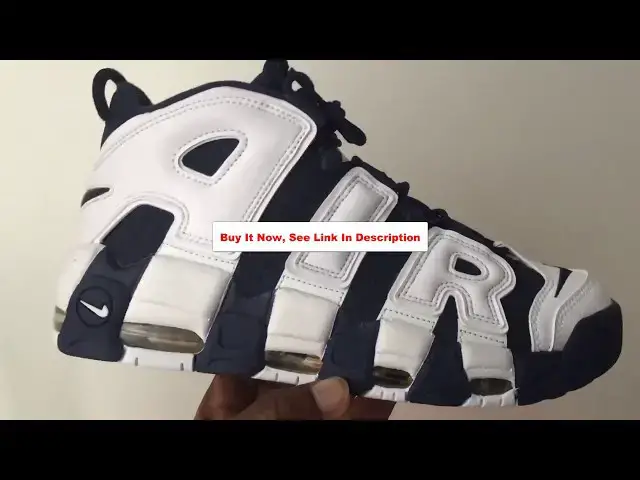 'Video thumbnail for Quick Look At The  Nike Air More Uptempo 96 Olympic & Where To Buy It'