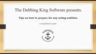 Video thumbnail for Tips On How To Prepare For Any Acting Audition (Case Study)