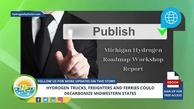 Video thumbnail for Hydrogen trucks, freighters and ferries could decarbonize Midwestern states