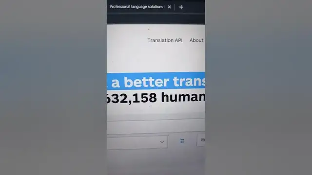 Video thumbnail for This Website Provides Free & Unlimited API to Translate Words From Langauge to Another #shorts