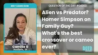 Video thumbnail for Camille appreciated the Scooby Doo-Supernatural crossover. Jinkies!