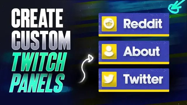 Video thumbnail for How to Design Twitch Panels using Photopea in 2022 [Free & Easy way]