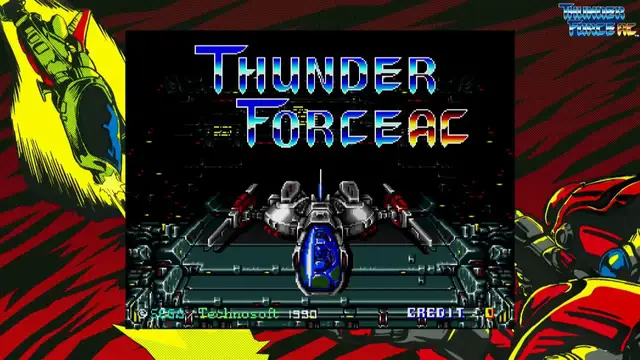 Video thumbnail for Sega Ages: Thunder Force AC coming to Nintendo Switch