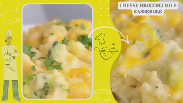 'Video thumbnail for Cheesy Broccoli Rice Casserole'