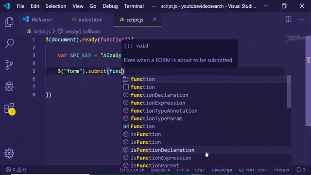 Video thumbnail for Youtube Data API V3 Video Search Example