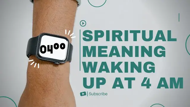 Video thumbnail for Spiritual meaning waking up at 4 am