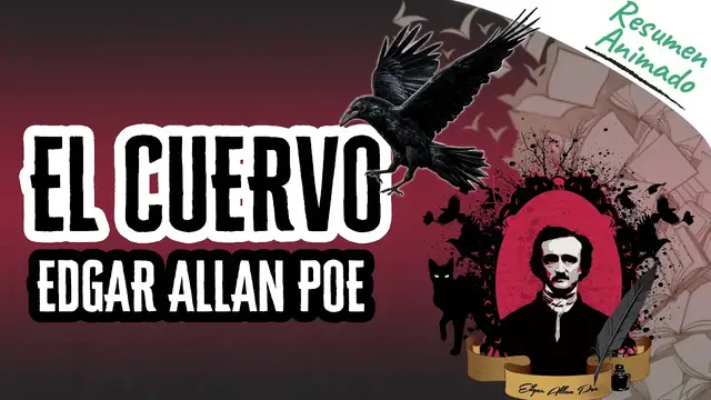 Video thumbnail for El cuervo de Edgar Allan Poe | Resúmenes de Libros