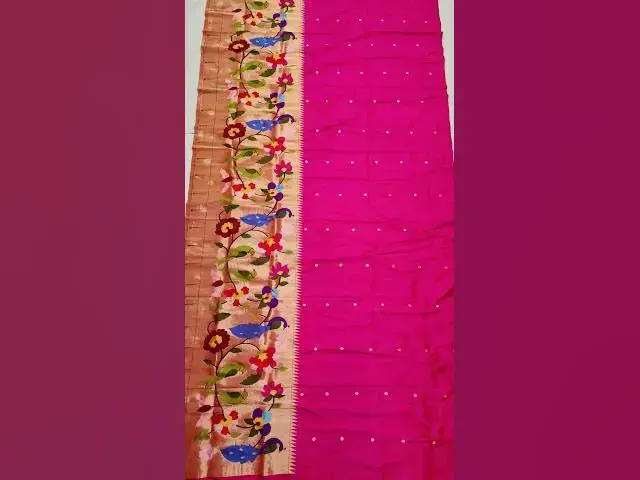 Video thumbnail for unstitched paithani Lehenga पैठणी लेहंगा#paithani #indianclothing#paithanicollection