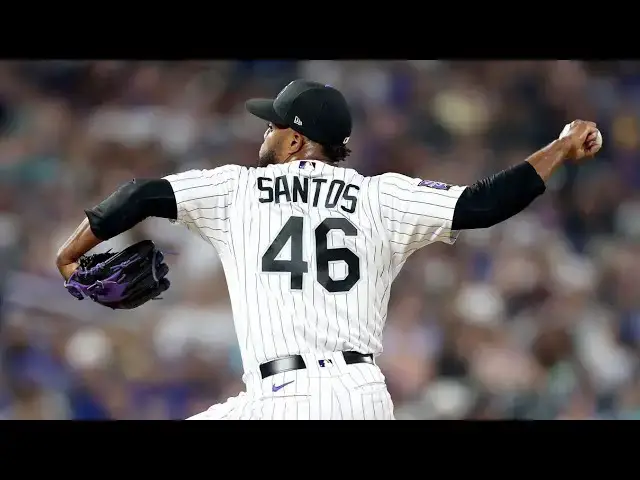 'Video thumbnail for Antonio Santos 2021 MLB Highlights!'