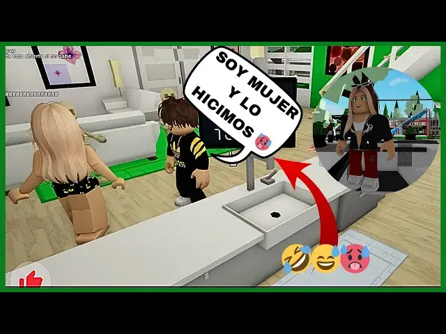 Video thumbnail for ROBLOX ESPIO UNA PAREJA y RESULTAN ser 2 CHICAS 🥵😭#brookhaven