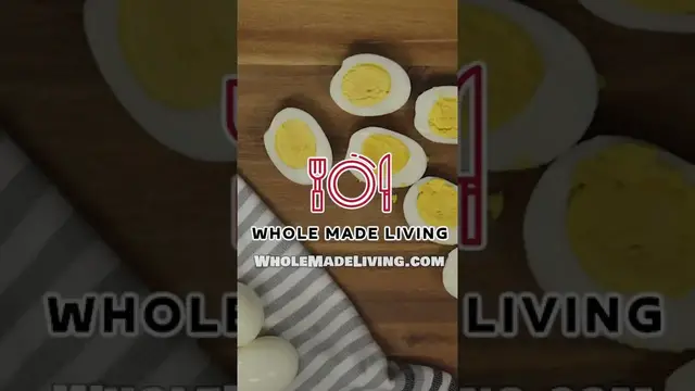 'Video thumbnail for How to make perfect easy peel hard boiled eggs #shorts #cooking #recipe #eggs #hardboiledeggs #howto'