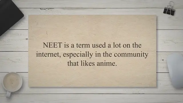 Video thumbnail for What is it to be a NEET?