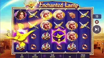 Video thumbnail for Enchanted Lamp - Huge WILD Wins