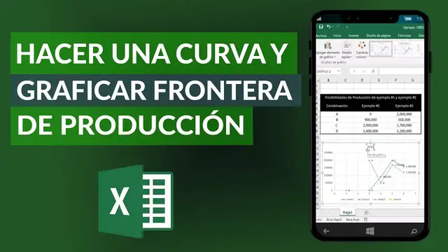 Video thumbnail for Cómo hacer una curva y graficar frontera de posibilidades de producción en EXCEL