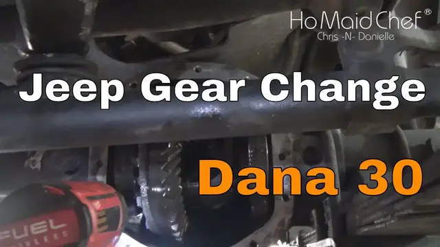 Video thumbnail for Install 4 88 Gears In Dana 30 With New Steering Stabilizer  || Jeep Mods E19