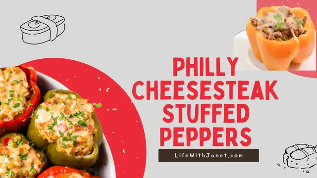 Video thumbnail for Delicious Philly Cheesesteak Stuffed Peppers: A Flavor Explosion!